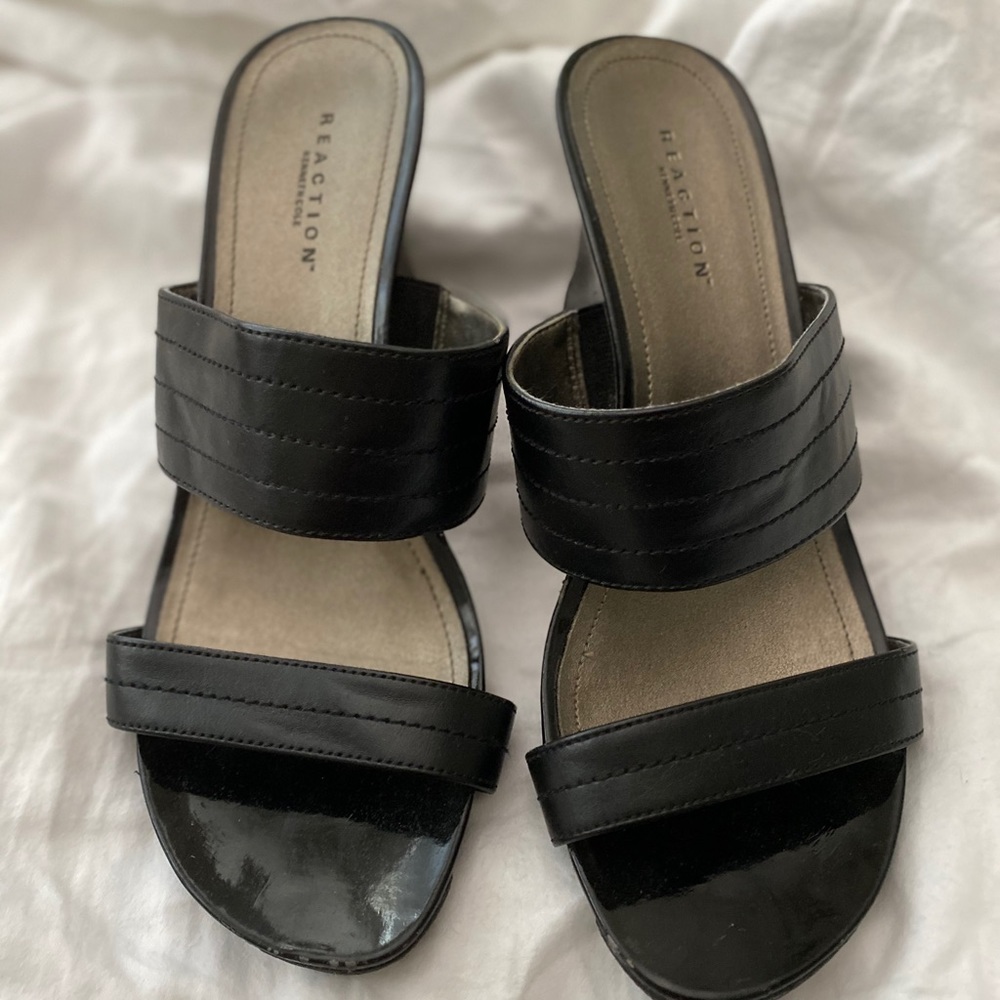 Black Dress Wedge